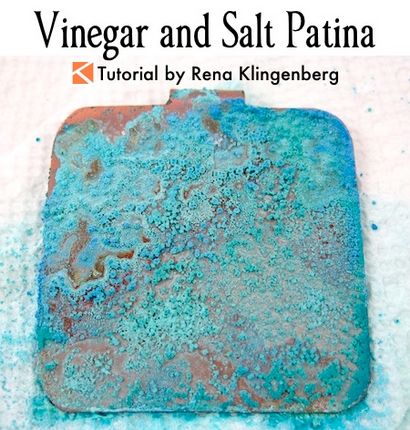 Essig und Salz Patina