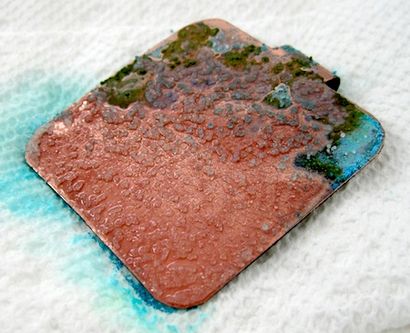 Vinaigre et le sel Patina (sel) Le vinaigre et le sel Patina