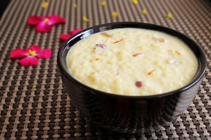 Vrat ke chawal ki kheer (Samvat Reis kheer Rezept) Samak ki kheer