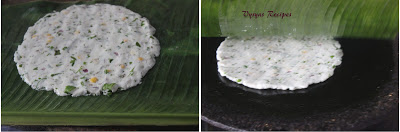 Vysya de délicieuses recettes Akki Roti (karnataka style) - Riz instantané Roti Recette (avec des variations