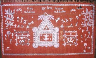 Peinture Warli - Comment faire Warli Peinture