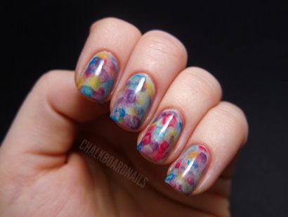 Aquarelle Nails, Chalkboard Nails, Blog Nail Art