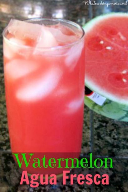 Watermelon Agua Fresca Rezept, was kocht Amerika