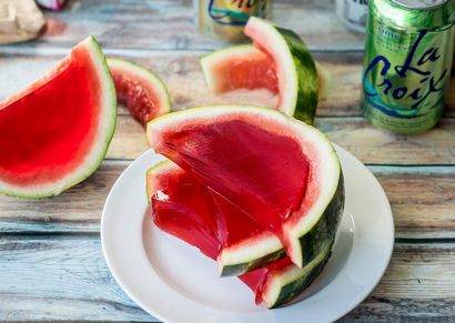 Watermelon Jello Schuss Scheiben, Folgen Sie den Ruels