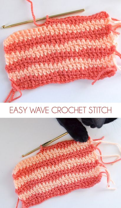 Vague Crochet Point - Rêve un peu plus grand