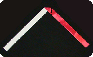 Bookmark Tissé (comment faire l'origami signet) tissé Bookmark