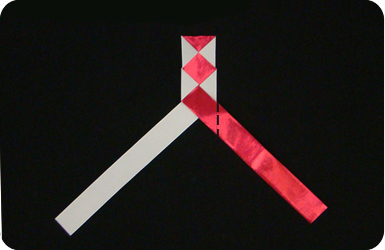 Bookmark Tissé (comment faire l'origami signet) tissé Bookmark