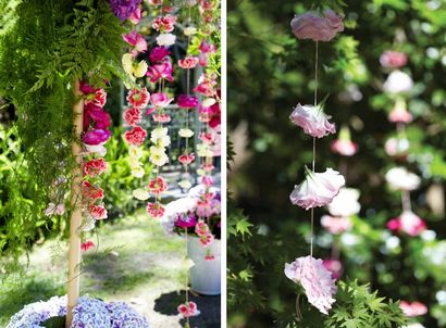 Hochzeit DIY Bauen Sie ein Blumenhoch Bogen