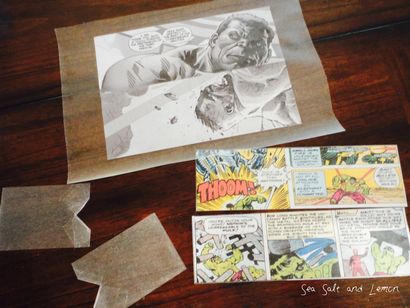 WednesDIY bande dessinée résistant à l'eau de portefeuille - HULK - sel de mer et de citron (bande dessinée) WednesDIY bande dessinée résistant à l'eau de portefeuille - HULK - sel de mer et au citron