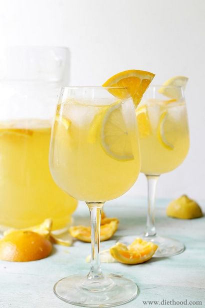 Recette Sangria blanche, Diethood