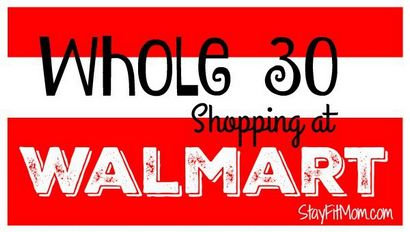 Whole30 Walmart Shopping List - restez en bonne forme maman