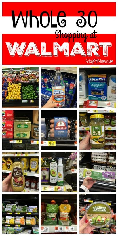 Whole30 Walmart Shopping List - Stay Fit Mom