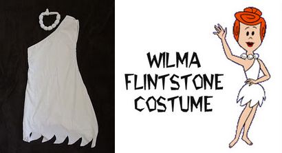 Wilma Flintstone Costume Tutoriel - Peek-a-Boo Pages - Cousez Something Special