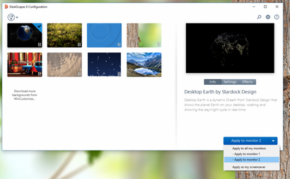 Windows 10 Live-Bilder, wie Sie Setup Deskscapes Verwendung - Windows-Clan