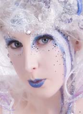 Maquillage Fée d'hiver - Beautiful Designs Blue Fairy