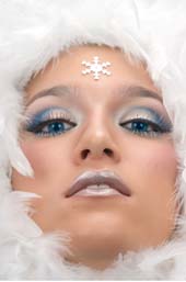 Maquillage Fée d'hiver - Beautiful Designs Blue Fairy