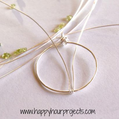 Wire-Wrapped-Baum-Halskette - Happy Hour Projekte