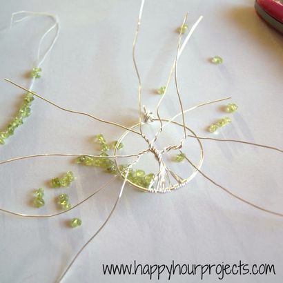 Wire-Wrapped-Baum-Halskette - Happy Hour Projekte