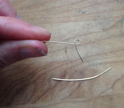 Wire-Wrapping mit Perlen Wie Wire-gewickelter Kette Link Stellen