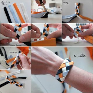 Magnifique bricolage unique Chevron Friendship Bracelet