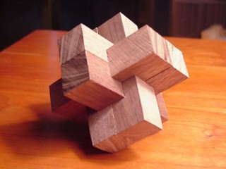 Holz Jack Puzzle