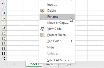 Excel dans des feuilles de travail - EASY Excel Tutorial