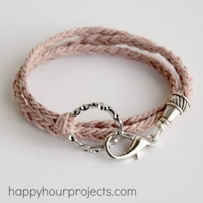 Bracelet tissé Wrap - Projets Happy Hour