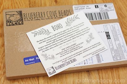 Verpackungs-Armband-Kursus Blueberry Cove Perlen, Handwerk mich glücklich Verpackungs-Armband-Kursus