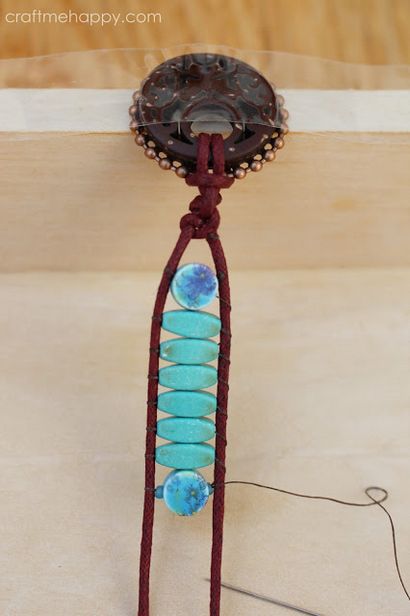 Wrap Bracelet Tutoriel en utilisant des perles Blueberry Cove, moi Craft Bonne Wrap Tutoriel Bracelet aide