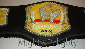 Gâteau WWE John Cena Championnat Ceinture