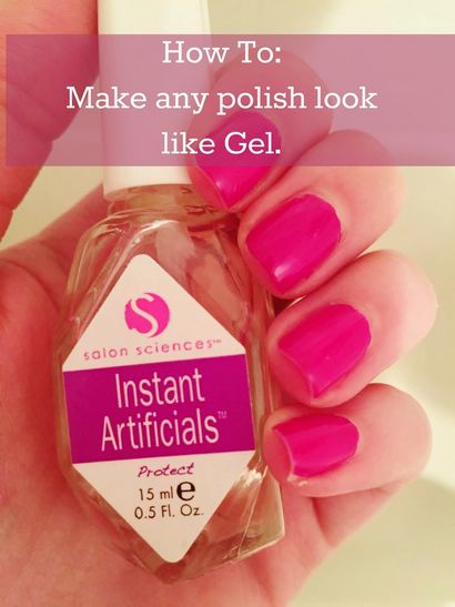 Junge Schönheit Lifestyle-Gel-Nagel-Fälschungs! Wie Sie Ihre normalen polnischen aussehen wie Gel-Nägel Make