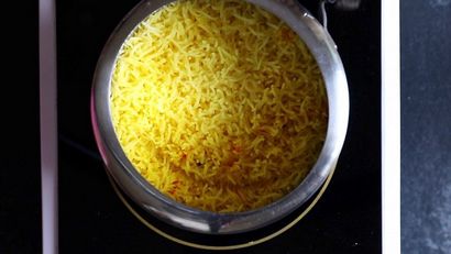 Zarda pulao Rezept, wie zarda pulao, meethe chawal Rezept machen