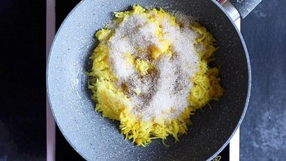 Zarda pulao Rezept, wie zarda pulao, meethe chawal Rezept machen