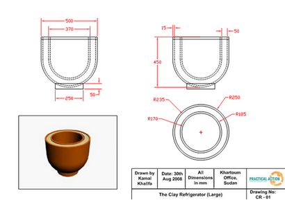 Zeer réfrigération pot (design) - Appropedia Le wiki de développement durable