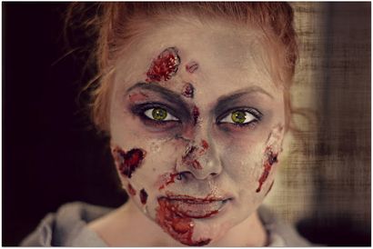 Zombie Make-up-Ideen für die lebenden Toten Look - Herr