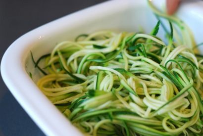 Spaghetti Zucchini (Zoodles!) - boulettes de viande - Nom Nom Paleo®