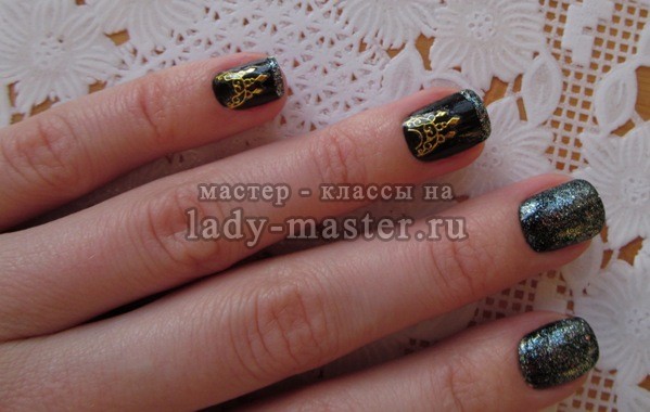 красивий манікюр під чорне плаття красивий манікюр під чорне плаття