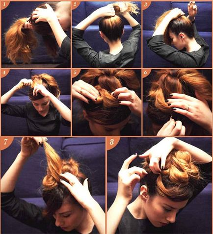 15 frizurák közepes haj otthon