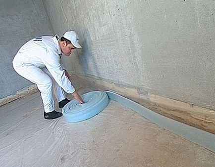 Cement-homokos esztrich - körökre technológia!