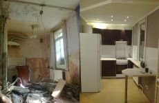 Részleges lakásfelújítási - részleges javítása lakást Moszkvában, Budapesten Zlatoglavaya