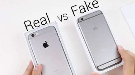 Mi a különbség a másolatot az eredeti Apple iPhone, a Samsung, a HTC, a Sony és mások, hogyan lehet megkülönböztetni egy példányt