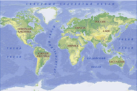 Mi az óceánok és kontinensek