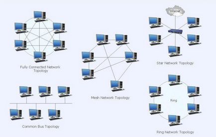Mi a topológia, amelynek célja a helyi hálózati topológia