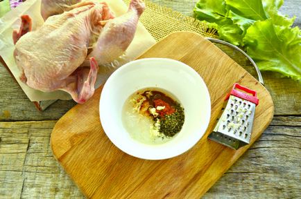 Csirke sült hüvely teljesen -, hogyan kell sütni csirkét a sütőbe, egy lépésről lépésre recept fotók