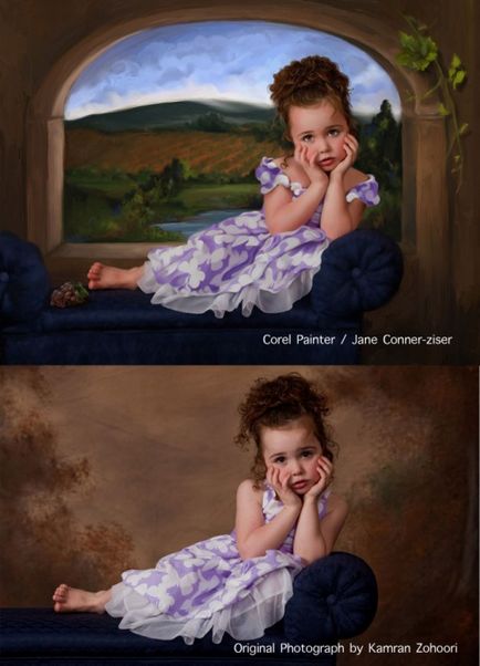 Corel Painter vs photoshop szolgáltatás összehasonlítás digitális festés, photoshop