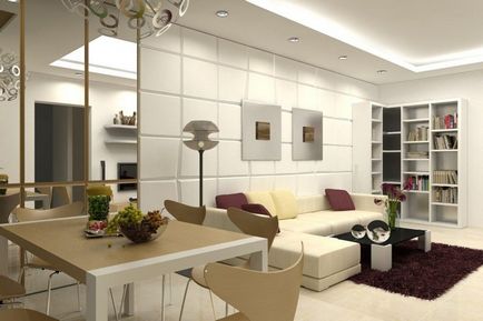 A dekoráció a nappaliban - 80 kép szokatlan tervezési ötletek a belső