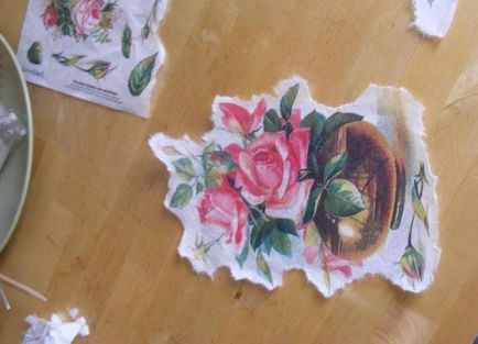 Decoupage szekrény saját kezűleg a mester osztály fotók