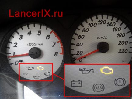 Diagnózis Lancer 9 (világít csekk, hibakódok) Mitsubishi Lancer IX Lancer 9, vagon, klasszikus