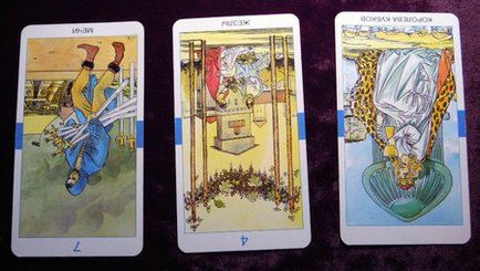 Kitalálni a kérdés és a válasz a Tarot - az összehangolás három kártya
