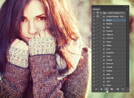 Használja eksheny Photoshop (eksheny) Az általunk használt Photoshop Action Games